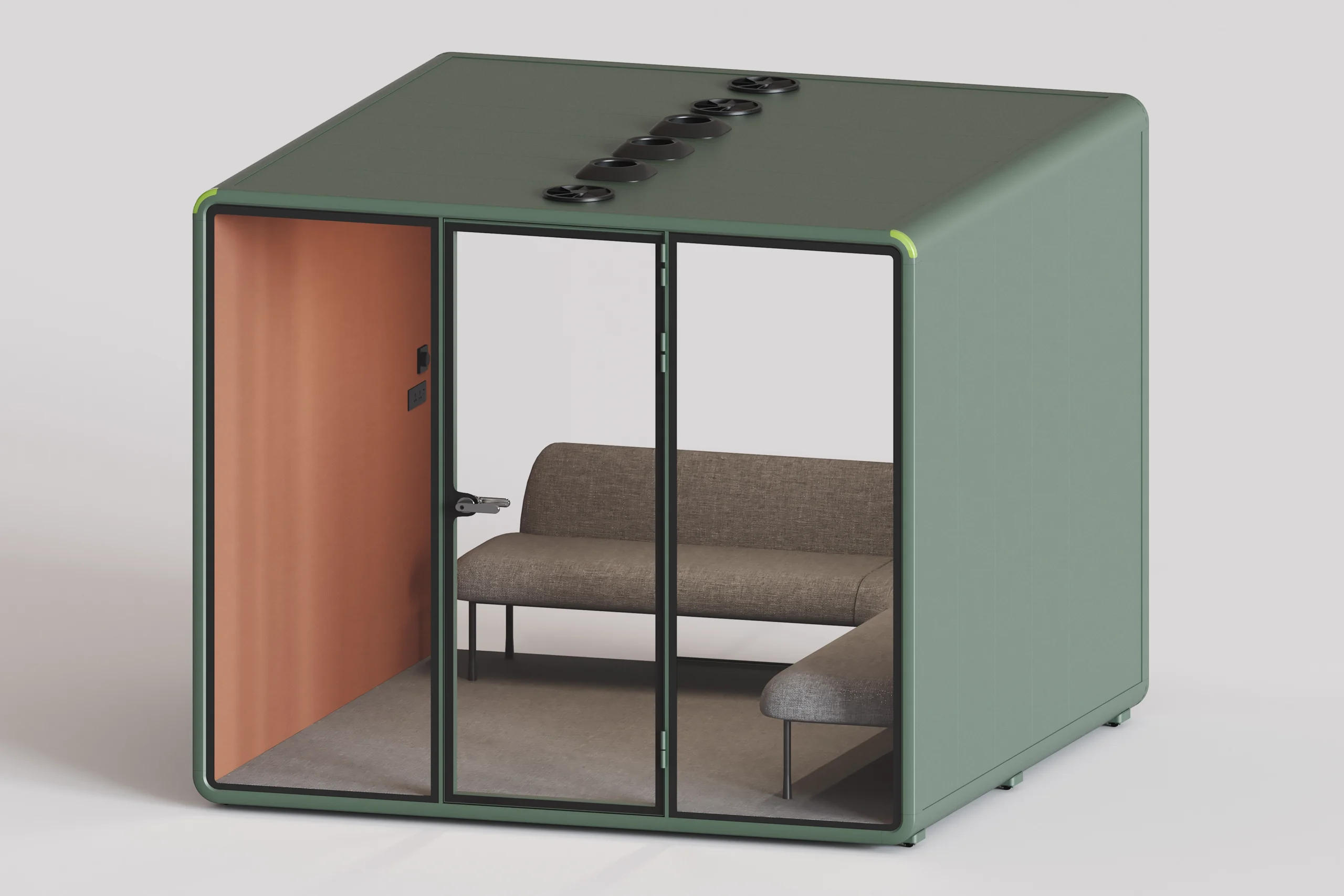 Cabina Acusto XL en open space