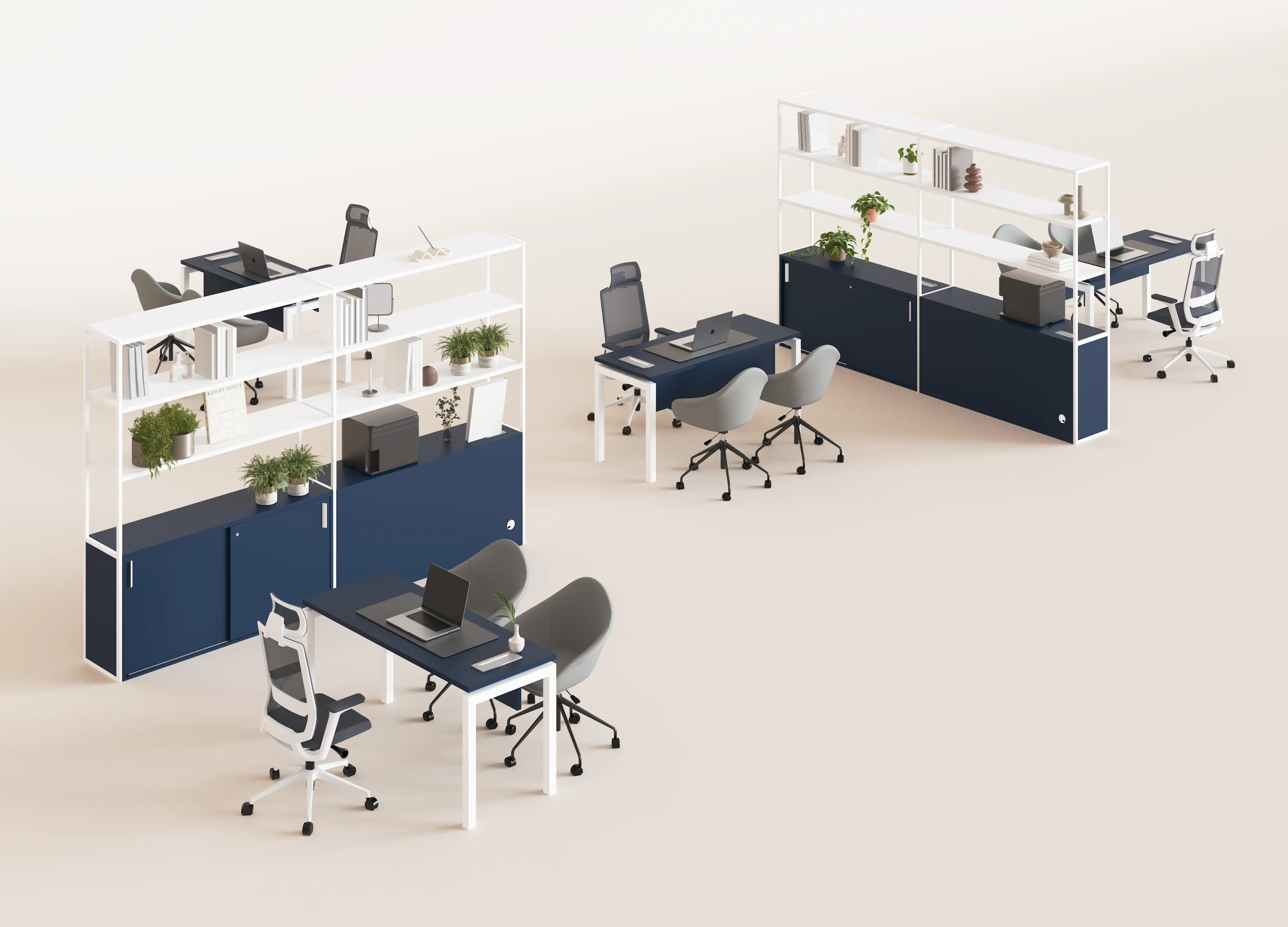 Filio dividiendo open space