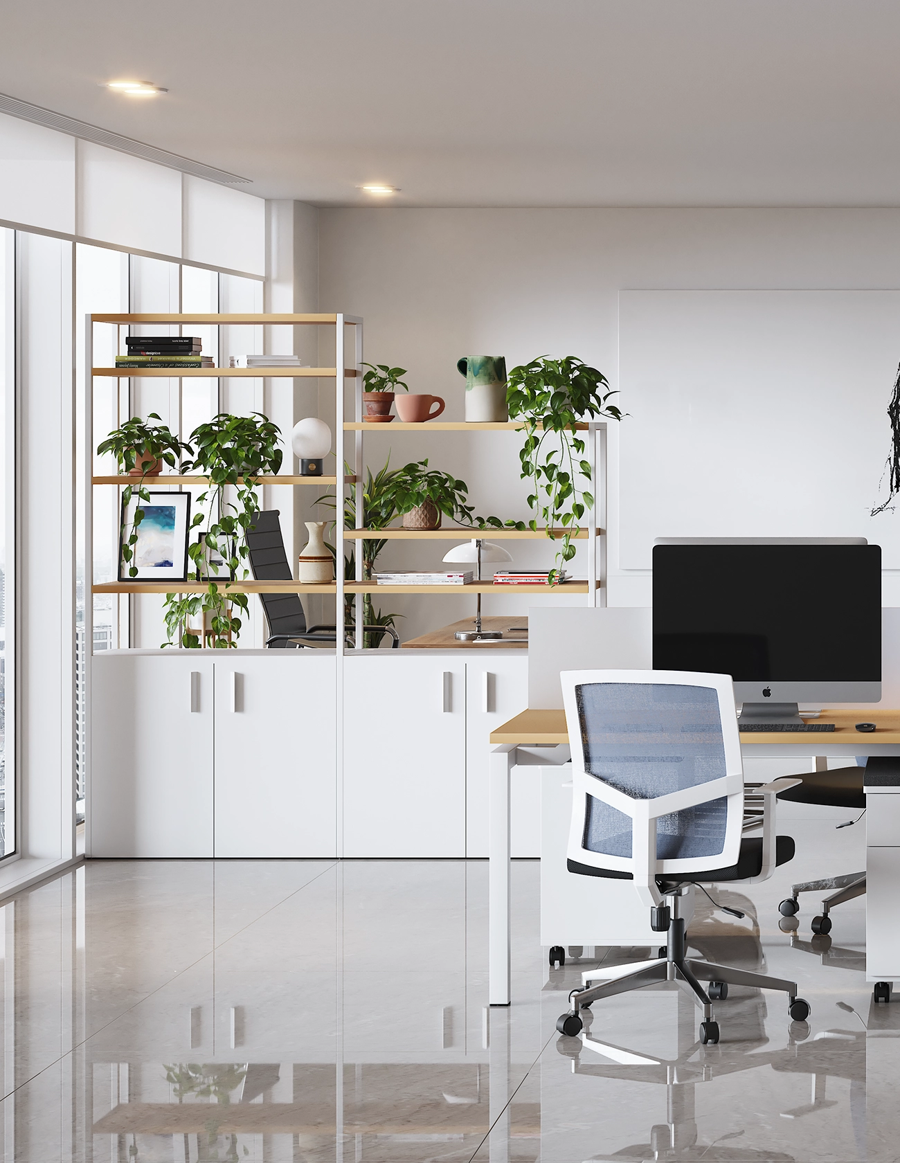 Repisas Filio con plantas