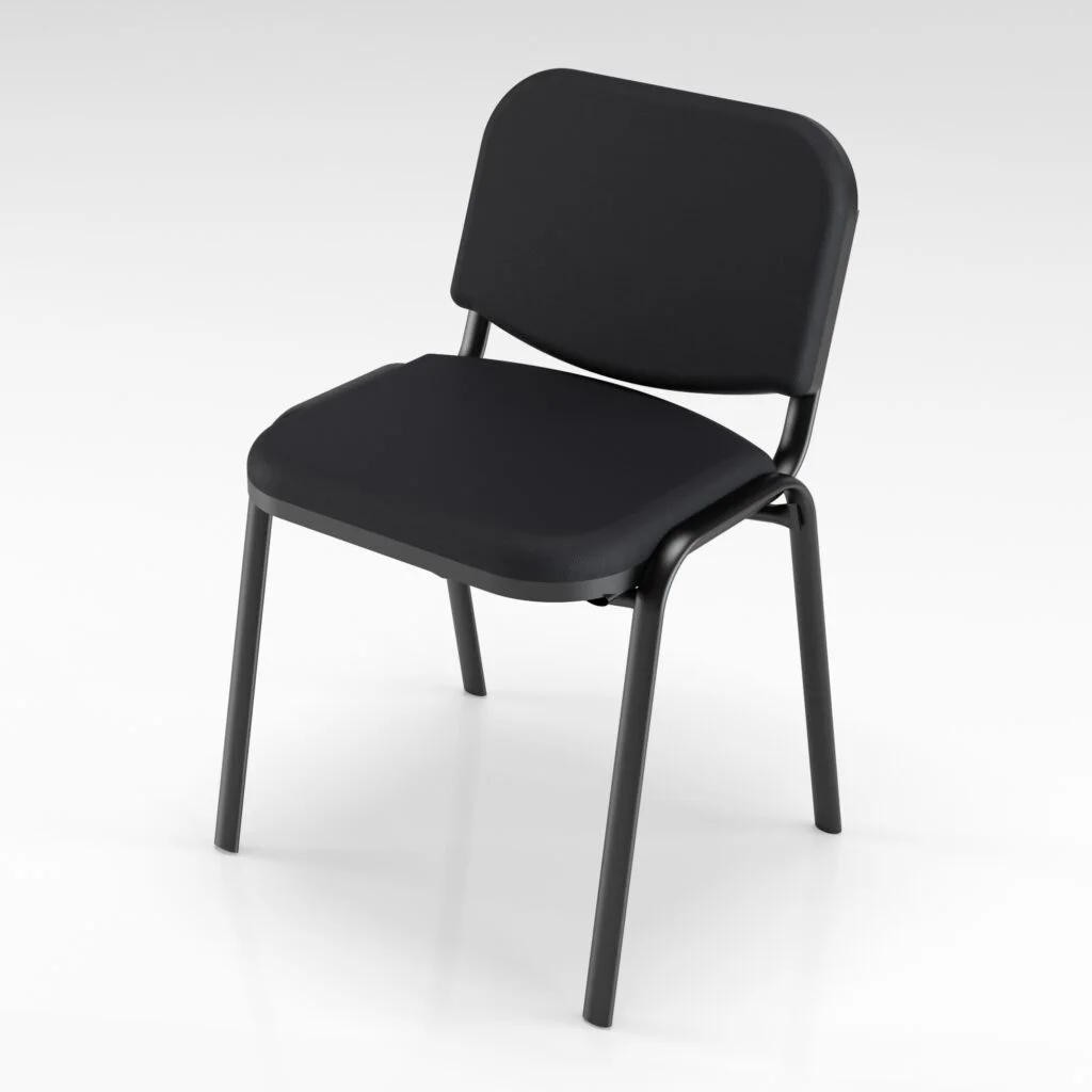 Silla Vita tapizada en tela