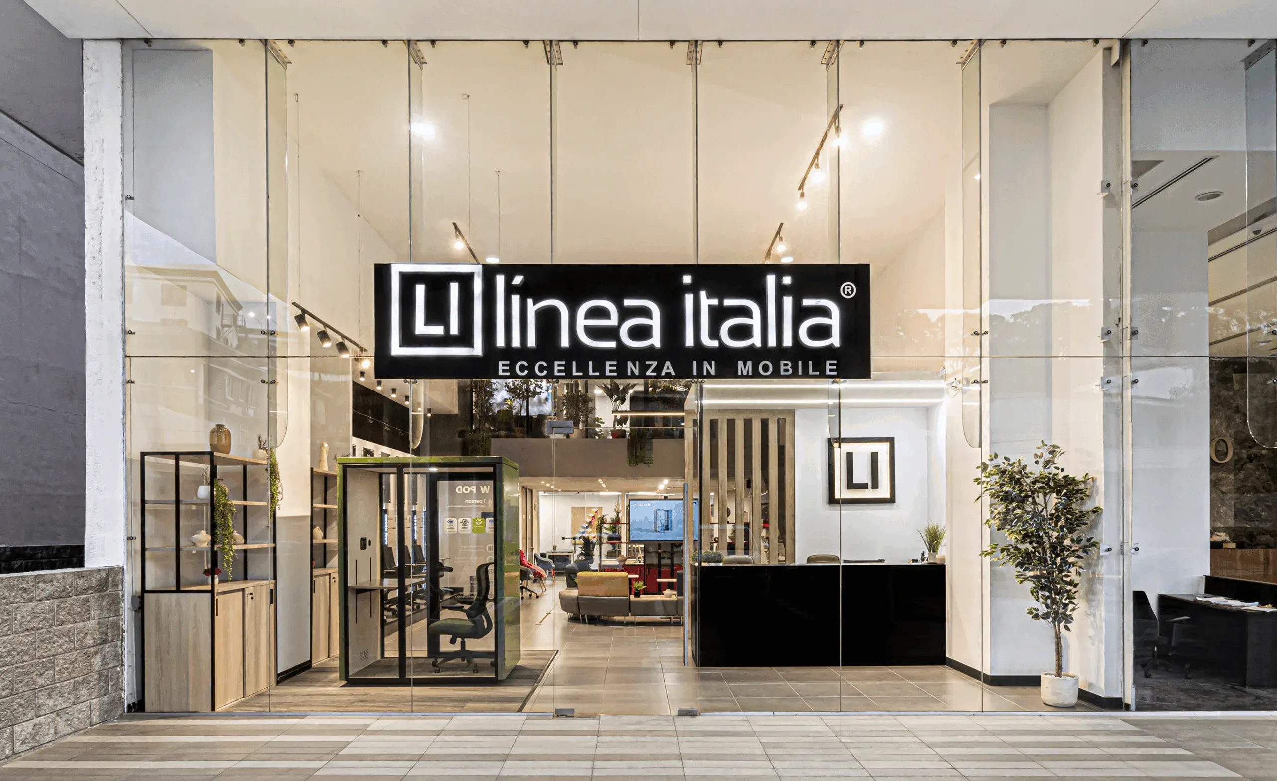Showroom Línea Italia Monterrey